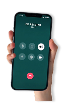 Celular con cita médica